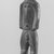 Tiv. <em>Standing Figure</em>, early 20th century. Wood, metal, resin, 21 1/4 x 4 3/4 x 4 1/2 in. (54.0 x 12.2 x 11.5 cm). Brooklyn Museum, Gift of Dr. and Mrs. Abbott A. Lippman, 77.177.1. Creative Commons-BY (Photo: Brooklyn Museum, CUR.77.177.1_print_front_bw.jpg)