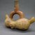 Late Cupisnique. <em>Stirrup Spout Vessel</em>, 800-500 B.C.E. Ceramic, red slip, 6 1/2 x 8 3/4 x 3 1/4 in. (16.5 x 22.2 x 8.3 cm). Brooklyn Museum, Gift of Mr. and Mrs. Paul B. Taylor, 78.118.41. Creative Commons-BY (Photo: , CUR.78.118.41_view02.jpg)