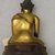  <em>Seated Buddha</em>, 15th century. Gilt bronze, 8 1/2 x 7 1/8 x 4 in. (21.6 x 18.1 x 10.2 cm). Brooklyn Museum, Gift of Jeffrey Kossak, 78.255.2. Creative Commons-BY (Photo: Brooklyn Museum, CUR.78.255.2_back.jpg)