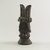 Igbo, Okoba. <em>Figure (Ikenga)</em>, early 20th century. Wood, 8 1/4in. (21cm). Brooklyn Museum, Gift of Mr. and Mrs. Uzi Zucker, 79.117.1. Creative Commons-BY (Photo: Brooklyn Museum, CUR.79.117_threequarter_PS5.jpg)