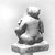  <em>Figurine of an Ithyphallic Male Wearing a Rosette Crown</em>, 664–332 B.C.E. Faience, 1 7/16 × 1 × 3/4 in. (3.6 × 2.6 × 1.9 cm). Brooklyn Museum, Gift of Lucien Viola, 79.175. Creative Commons-BY (Photo: Brooklyn Museum, CUR.79.175_NegL885_11_print_bw.jpg)