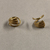 Anatolian. <em>Pair of Earrings</em>, ca. 2500-2000 B.C.E. Gold, Diameter: 9/16 in. (1.5 cm). Brooklyn Museum, Special Middle Eastern Art Fund, 79.33a-b. Creative Commons-BY (Photo: , CUR.79.33a-b_view01.jpg)