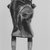 Igbo (northwest). <em>Horizontal Headdress in Elephant-Human Composite Form (Ogbodo Enyi)</em>, early 20th century. Wood, pigment, 21 x 9 1/2 x 11 1/2 in. (53.3 x 24.2 x 29.2 cm). Brooklyn Museum, Gift of Jay M. Haft, 80.243.16. Creative Commons-BY (Photo: Brooklyn Museum, CUR.80.243.16_print_threequarter_bw.jpg)