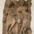  <em>Man and Woman</em>, ca. 10th century. Sandstone relief panel, 15 x 11 in. (38.1 x 27.9 cm). Brooklyn Museum, Gift of Dr. and Mrs. Eugene Halpert, 80.263.1. Creative Commons-BY (Photo: Brooklyn Museum, CUR.80.263.1.jpg)