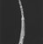 Yombe. <em>Side-Blown Horn (Mpungi) or (Kithenda)</em>, 19th century. Ivory, fiber, cloth, 28 x 3 in. (diam.) (71.1 x 7.6 cm). Brooklyn Museum, Gift of The Roebling Society, 80.32. Creative Commons-BY (Photo: Brooklyn Museum, CUR.80.32_print_threequarter2_bw.jpg)
