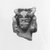  <em>Fragment of a Statuette</em>. Faience, 2 × 1 1/2 × 15/16 in. (5.1 × 3.8 × 2.4 cm). Brooklyn Museum, Gift of the Egyptian Antiquities Organization, 80.7.17. Creative Commons-BY (Photo: Brooklyn Museum, CUR.80.7.17_NegA_print_bw.jpg)