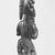 Yorùbá. <em>Kneeling Figure (Eshu-Elegba)</em>, late 19th or early 20th century. Wood, h: 11 in. (28.0 cm). Brooklyn Museum, Gift of Dr. and Mrs. Joel Hoffman, 81.102. Creative Commons-BY (Photo: Brooklyn Museum, CUR.81.102_print_back_bw.jpg)