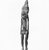 Iatmul. <em>Male Ancestor Figure</em>. Wood, 20 in. (50.8 cm). Brooklyn Museum, Gift of Mrs. Melville W. Hall, 81.164.10. Creative Commons-BY (Photo: Brooklyn Museum, CUR.81.164.10_print_threequarter_bw.jpg)