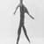  <em>Clan Figure (kakame)</em>. Wood, 78 inches (198.1 cm.). Brooklyn Museum, Gift of Mrs. Melville W. Hall, 81.164.6. Creative Commons-BY (Photo: Brooklyn Museum, CUR.81.164.6_print_front_bw.jpg)