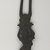  <em>Hair Straightening Comb</em>, 18th-19th century. Bronze, Length: 1 3/8 x 9 1/4 in. (3.5 x 23.5 cm). Brooklyn Museum, Gift of David Rubin, 81.199.5. Creative Commons-BY (Photo: Brooklyn Museum, CUR.81.199.5_front.jpg)