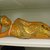 <em>Reclining Buddha</em>, 19th century. Gilt wood, 12 1/2 x 44 in. (31.8 x 111.8 cm). Brooklyn Museum, Gift of Leon Amar, 81.202.1. Creative Commons-BY (Photo: Brooklyn Museum, CUR.81.202.1_detail3.jpg)