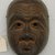  <em>Kyogen Mask of Hyottoko</em>, 18th–19th century. wood, 8 x 5 1/2 in. (20.3 x 14 cm). Brooklyn Museum, Gift of Dr. John P. Lyden, 81.296.9. Creative Commons-BY (Photo: Brooklyn Museum, CUR.81.296.9_view1.jpg)