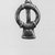 Senufo. <em>Divination Instrument</em>, late 19th or early 20th century. Copper alloy, h: 1 1/2 in. (3.7 cm). Brooklyn Museum, Gift of Mr. and Mrs. Arnold Syrop, 82.215.6. Creative Commons-BY (Photo: Brooklyn Museum, CUR.82.215.6_print_bw.jpg)