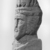 Ancient Near Eastern. <em>Head and Bust of Goddess Atargatis</em>, ca. 100 B.C.E. – 100 C.E. Crystalline limestone, 15 11/16 x 8 3/8 x 5 15/16 in. (39.8 x 21.2 x 15.1 cm). Brooklyn Museum, Gift of Dr. Daniel Solomon, 83.159. Creative Commons-BY (Photo: Brooklyn Museum, CUR.83.159_NegB_print_bw.jpg)