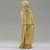  <em>Figurine</em>, 18th century. Ivory, 9 1/4 x 2 3/4 in. (23.5 x 7 cm). Brooklyn Museum, Gift of Stanley J. Love, 84.195.6. Creative Commons-BY (Photo: , CUR.84.195.6.jpg)