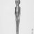 Zulu. <em>Staff Figure</em>, 20th century. Wood, 9 1/8 x 1 2/3 in. (24.8 x 3.7 cm). Brooklyn Museum, Gift of Dr. and Mrs. Abbott A. Lippman, 86.162.1. Creative Commons-BY (Photo: Brooklyn Museum, CUR.86.162.1_print_bw.jpg)