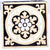American Encaustic Tile Company Ltd. (1875-1935). <em>Tile</em>, ca. 1880. Glazed earthenware, 3 x 3 in. (7.6 x 7.6 cm). Brooklyn Museum, Gift of Kevin L. Stayton, 86.17.2 (Photo: Brooklyn Museum, CUR.86.17.2.jpg)