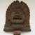  <em>Head of Mahakala</em>, 17th century. Wood with polychrome, 17 x 13 x 5 1/4 in. (43.2 x 33 x 13.3 cm). Brooklyn Museum, Gift of Georgia and Michael de Havenon, 86.183.2. Creative Commons-BY (Photo: Brooklyn Museum, CUR.86.183.2_view1.jpg)