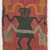 Paracas Necropolis. <em>Textile or Mantle Border Fragment</em>, 200-600 C.E. Camelid fiber, 39 3/4 x 6 1/2 in. (101 x 16.5 cm). Brooklyn Museum, Gift of the Ernest Erickson Foundation, Inc., 86.224.102. Creative Commons-BY (Photo: Brooklyn Museum, CUR.86.224.102_detail5.jpg)