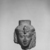  <em>Head of a Queen or Goddess</em>, ca. 230 B.C.E. Limestone, 4 1/4 x 3 1/8 in. (10.8 x 7.9 cm). Brooklyn Museum, Gift of the Ernest Erickson Foundation, Inc., 86.226.32. Creative Commons-BY (Photo: , CUR.86.226.32_NegB_print_bw.jpg)
