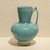  <em>Ewer</em>, 12th-13th century. Ceramic; fritware, with incised decoration under a turquoise glaze, 8 x 5 1/2 in. (20.3 x 14cm). Brooklyn Museum, Gift of the Ernest Erickson Foundation, Inc., 86.227.59. Creative Commons-BY (Photo: Brooklyn Museum, CUR.86.227.59.jpg)