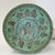  <em>Bowl Depicting a Falconer and Four Pairs of Seated Figures</em>, 12th-13th century. Ceramic, Fritware, covered with a turquoise glaze with in-glaze and overglaze painting in red, green, blue, yellow, black, and gold, 3 11/16 x 8 1/4 in. (9.4 x 21 cm). Brooklyn Museum, Gift of the Ernest Erickson Foundation, Inc., 86.227.65. Creative Commons-BY (Photo: Brooklyn Museum, CUR.86.227.65_interior.jpg)