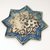  <em>Eight-pointed Star Tile</em>, ca. 1290–91. Ceramic; fritware, painted in cobalt blue and luster on an opaque white glaze, 8 7/16 x 1/2 in. (21.4 x 1.2 cm). Brooklyn Museum, Gift of the Ernest Erickson Foundation, Inc., 86.227.70. Creative Commons-BY (Photo: Brooklyn Museum, CUR.86.227.70.jpg)