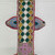 Yorùbá. <em>èwu (Staff Sheath)</em>. Beads, cloth, cord, 58 x 12 in.  (147.3 x 30.5 cm). Brooklyn Museum, Gift of Dr. and Mrs. Eugene Becker, 86.228. Creative Commons-BY (Photo: Brooklyn Museum, CUR.86.228_detail02.jpg)