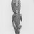 Abelam. <em>Figure</em>. Wood, 34 in. (86.4 cm). Brooklyn Museum, Gift of Evelyn A. J. Hall and John A. Friede, 86.229.12. Creative Commons-BY (Photo: Brooklyn Museum, CUR.86.229.12_print_front_bw.jpg)