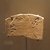  <em>Face of a King</em>, ca. 1400-1390 B.C.E. Limestone, 6 11/16 x 4 9/16 in. (17 x 11.7 cm). Brooklyn Museum, Charles Edwin Wilbour Fund, 87.1. Creative Commons-BY (Photo: Brooklyn Museum, CUR.87.1_erg456.jpg)