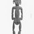Kiwai. <em>Standing Figure</em>, late 19th or early 20th century. Wood, pigment, 23 1/2 x 6 1/2 x 2 in. (59.7 x 16.5 x 5.1 cm). Brooklyn Museum, Gift of Marcia and John Friede and Mrs. Melville W. Hall, 87.218.2. Creative Commons-BY (Photo: Brooklyn Museum, CUR.87.218.2_print_front_bw.jpg)