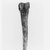  <em>Dagger</em>. Cassowary bone, 8 3/8 x 1 7/8 x 2 3/16 in. (21.3 x 4.8 x 5.6 cm). Brooklyn Museum, Gift of Marcia and John Friede and Mrs. Melville W. Hall, 87.218.52. Creative Commons-BY (Photo: Brooklyn Museum, CUR.87.218.52_print_front_bw.jpg)