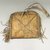 Comanche. <em>Woman's Fringed Raw Hide Bag with Strap for Carrying</em>, ca. 1900. Hide, pigment, 9 13/16 x 10 5/8 in. (25 x 27 cm). Brooklyn Museum, Brooklyn Museum Collection, X1120. Creative Commons-BY (Photo: Brooklyn Museum, CUR.X1120_view2.jpg)