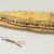 Plains. <em>Sewing Kit</em>, late 19th century. Animal bladder, beads, porcupine quills, linen thread, 3 1/2 x 13 in. (8.9 x 33 cm). Brooklyn Museum, Brooklyn Museum Collection, X1126.12. Creative Commons-BY (Photo: Brooklyn Museum, CUR.X1126.12_view1.jpg)