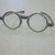  <em>Eyeglasses</em>, ca. 1965. Plastic, rhinestones, glass, metal, 2 x 5 7/8 x 5 3/4 in. (5.1 x 14.9 x 14.6 cm). Brooklyn Museum, Brooklyn Museum Collection, X1193.1. Creative Commons-BY (Photo: Brooklyn Museum, CUR.X1193.1_view1.jpg)