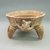 <em>Tripod Bowl</em>, 800-1500. Ceramic, pigment, 3 3/4 x 6 15/16 x 7 1/2 in. (9.5 x 17.6 x 19.1 cm). Brooklyn Museum, Brooklyn Museum Collection, X1207.2 (Photo: Brooklyn Museum, CUR.X1207.2_view1.jpg)