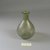 Roman. <em>Bottle</em>, 1st–2nd century C.E. or 4–6th century C.E. Glass, 3 3/8 x 2 5/16 in. (8.5 x 5.9 cm). Brooklyn Museum, Brooklyn Museum Collection, X249.76. Creative Commons-BY (Photo: Brooklyn Museum, CUR.X249.76_view1.jpg)