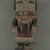 Hopi Pueblo. <em>Kachina Doll (Ang-ak-china?)</em>, 1868-1900. Wood, pigment, 6 5/16 x 2 15/16 in. (16 x 7.5 cm). Brooklyn Museum, Brooklyn Museum Collection, X862.2. Creative Commons-BY (Photo: Brooklyn Museum, CUR.X862.2_front.jpg)