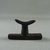  <em>Headrest Amulet</em>, 664–332 B.C.E. Hematite or onyx, 13/16 x 1 3/8 x 5/16 in. (2.1 x 3.5 x 0.8 cm). Brooklyn Museum, Charles Edwin Wilbour Fund, 08.480.132. Creative Commons-BY (Photo: Brooklyn Museum, CUR_08.480.132_view01.jpg)