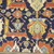  <em>Shield-Varient Carpet</em>, mid 18th–early 19th century. Wool and silk, Ghiordes knot: field, white, light blue, yellow on dark blue ground; border, yellow and green on red ground, 129 x 73 in.  (327.7 x 185.4 cm). Brooklyn Museum, Gift of the Ernest Erickson Foundation, Inc., 86.227.116. Creative Commons-BY (Photo: Brooklyn Museum, CUR_86.227.116_detail011.JPG)