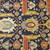  <em>Shield-Varient Carpet</em>, mid 18th–early 19th century. Wool and silk, Ghiordes knot: field, white, light blue, yellow on dark blue ground; border, yellow and green on red ground, 129 x 73 in.  (327.7 x 185.4 cm). Brooklyn Museum, Gift of the Ernest Erickson Foundation, Inc., 86.227.116. Creative Commons-BY (Photo: Brooklyn Museum, CUR_86.227.116_detail017.JPG)