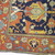  <em>Shield-Varient Carpet</em>, mid 18th–early 19th century. Wool and silk, Ghiordes knot: field, white, light blue, yellow on dark blue ground; border, yellow and green on red ground, 129 x 73 in.  (327.7 x 185.4 cm). Brooklyn Museum, Gift of the Ernest Erickson Foundation, Inc., 86.227.116. Creative Commons-BY (Photo: Brooklyn Museum, CUR_86.227.116_detail018.JPG)