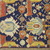  <em>Shield-Varient Carpet</em>, mid 18th–early 19th century. Wool and silk, Ghiordes knot: field, white, light blue, yellow on dark blue ground; border, yellow and green on red ground, 129 x 73 in.  (327.7 x 185.4 cm). Brooklyn Museum, Gift of the Ernest Erickson Foundation, Inc., 86.227.116. Creative Commons-BY (Photo: Brooklyn Museum, CUR_86.227.116_detail023.JPG)