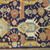  <em>Shield-Varient Carpet</em>, mid 18th–early 19th century. Wool and silk, Ghiordes knot: field, white, light blue, yellow on dark blue ground; border, yellow and green on red ground, 129 x 73 in.  (327.7 x 185.4 cm). Brooklyn Museum, Gift of the Ernest Erickson Foundation, Inc., 86.227.116. Creative Commons-BY (Photo: Brooklyn Museum, CUR_86.227.116_detail033.JPG)