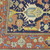  <em>Shield-Varient Carpet</em>, mid 18th–early 19th century. Wool and silk, Ghiordes knot: field, white, light blue, yellow on dark blue ground; border, yellow and green on red ground, 129 x 73 in.  (327.7 x 185.4 cm). Brooklyn Museum, Gift of the Ernest Erickson Foundation, Inc., 86.227.116. Creative Commons-BY (Photo: Brooklyn Museum, CUR_86.227.116_detail047.JPG)