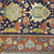  <em>Shield-Varient Carpet</em>, mid 18th–early 19th century. Wool and silk, Ghiordes knot: field, white, light blue, yellow on dark blue ground; border, yellow and green on red ground, 129 x 73 in.  (327.7 x 185.4 cm). Brooklyn Museum, Gift of the Ernest Erickson Foundation, Inc., 86.227.116. Creative Commons-BY (Photo: Brooklyn Museum, CUR_86.227.116_detail050.JPG)