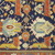  <em>Shield-Varient Carpet</em>, mid 18th–early 19th century. Wool and silk, Ghiordes knot: field, white, light blue, yellow on dark blue ground; border, yellow and green on red ground, 129 x 73 in.  (327.7 x 185.4 cm). Brooklyn Museum, Gift of the Ernest Erickson Foundation, Inc., 86.227.116. Creative Commons-BY (Photo: Brooklyn Museum, CUR_86.227.116_detail059.JPG)