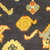  <em>Shield-Varient Carpet</em>, mid 18th–early 19th century. Wool and silk, Ghiordes knot: field, white, light blue, yellow on dark blue ground; border, yellow and green on red ground, 129 x 73 in.  (327.7 x 185.4 cm). Brooklyn Museum, Gift of the Ernest Erickson Foundation, Inc., 86.227.116. Creative Commons-BY (Photo: Brooklyn Museum, CUR_86.227.116_detail076.JPG)