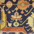  <em>Shield-Varient Carpet</em>, mid 18th–early 19th century. Wool and silk, Ghiordes knot: field, white, light blue, yellow on dark blue ground; border, yellow and green on red ground, 129 x 73 in.  (327.7 x 185.4 cm). Brooklyn Museum, Gift of the Ernest Erickson Foundation, Inc., 86.227.116. Creative Commons-BY (Photo: Brooklyn Museum, CUR_86.227.116_detail082.JPG)