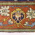  <em>Shield-Varient Carpet</em>, mid 18th–early 19th century. Wool and silk, Ghiordes knot: field, white, light blue, yellow on dark blue ground; border, yellow and green on red ground, 129 x 73 in.  (327.7 x 185.4 cm). Brooklyn Museum, Gift of the Ernest Erickson Foundation, Inc., 86.227.116. Creative Commons-BY (Photo: Brooklyn Museum, CUR_86.227.116_detail086.JPG)